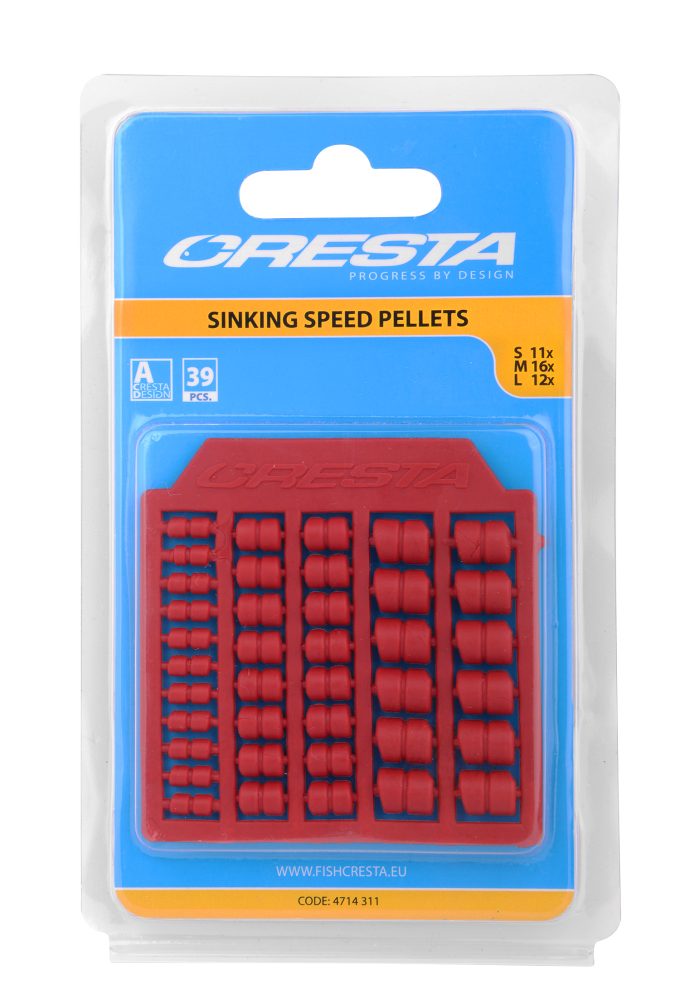 Cresta Sinking Speed Pellets Red