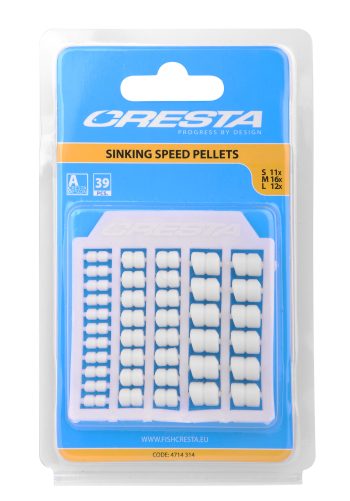 Cresta Sinking Speed Pellets White
