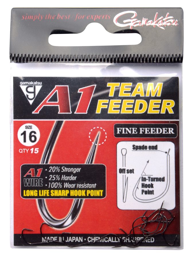 A1 TEAM FEEDER HOOKS FINE FEEDER
