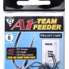 A1 TEAM FEEDER EYED HOOKS PELLET CARP