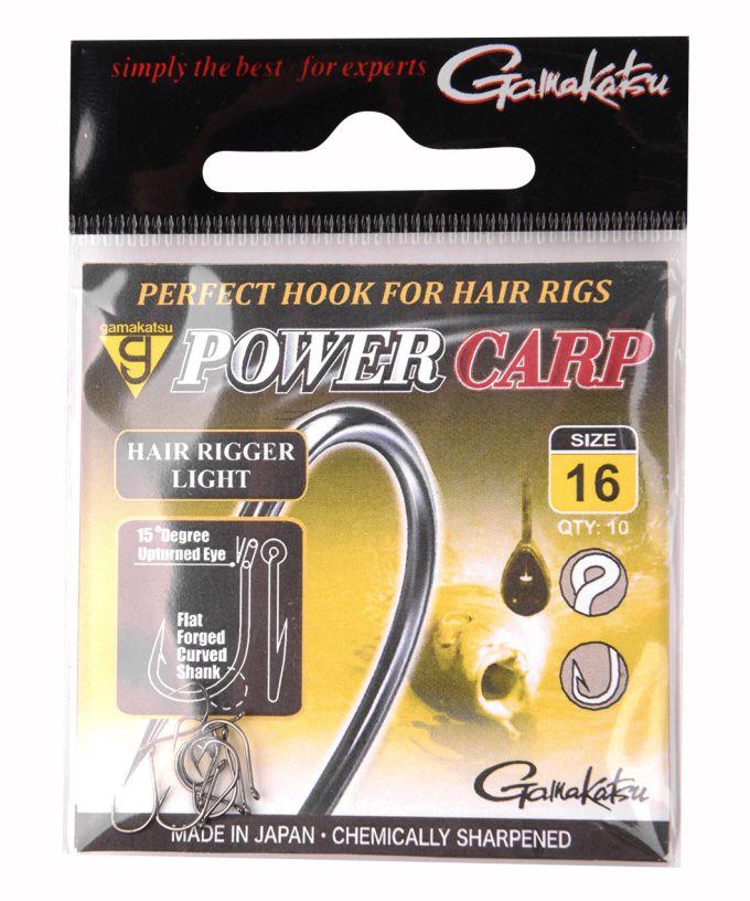 POWERCARP HAIR RIGGER L EYED BARBLESS