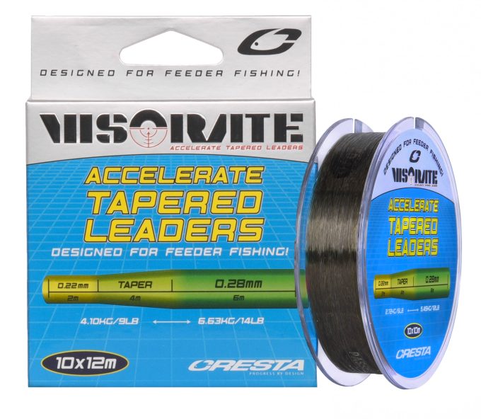 Cresta Visorate Accelerate Tapered Leaders